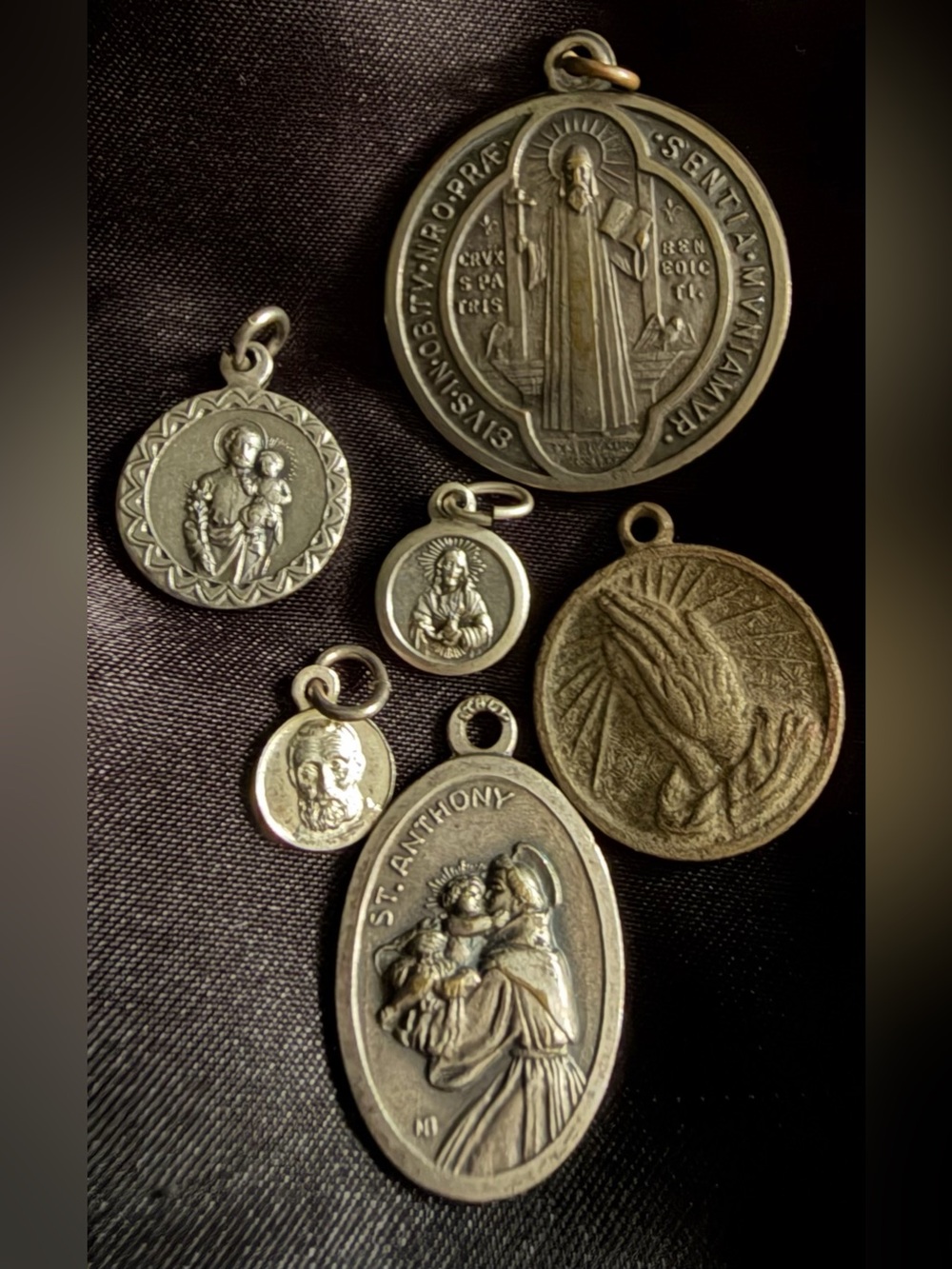 Antique Religious Pendants Collection